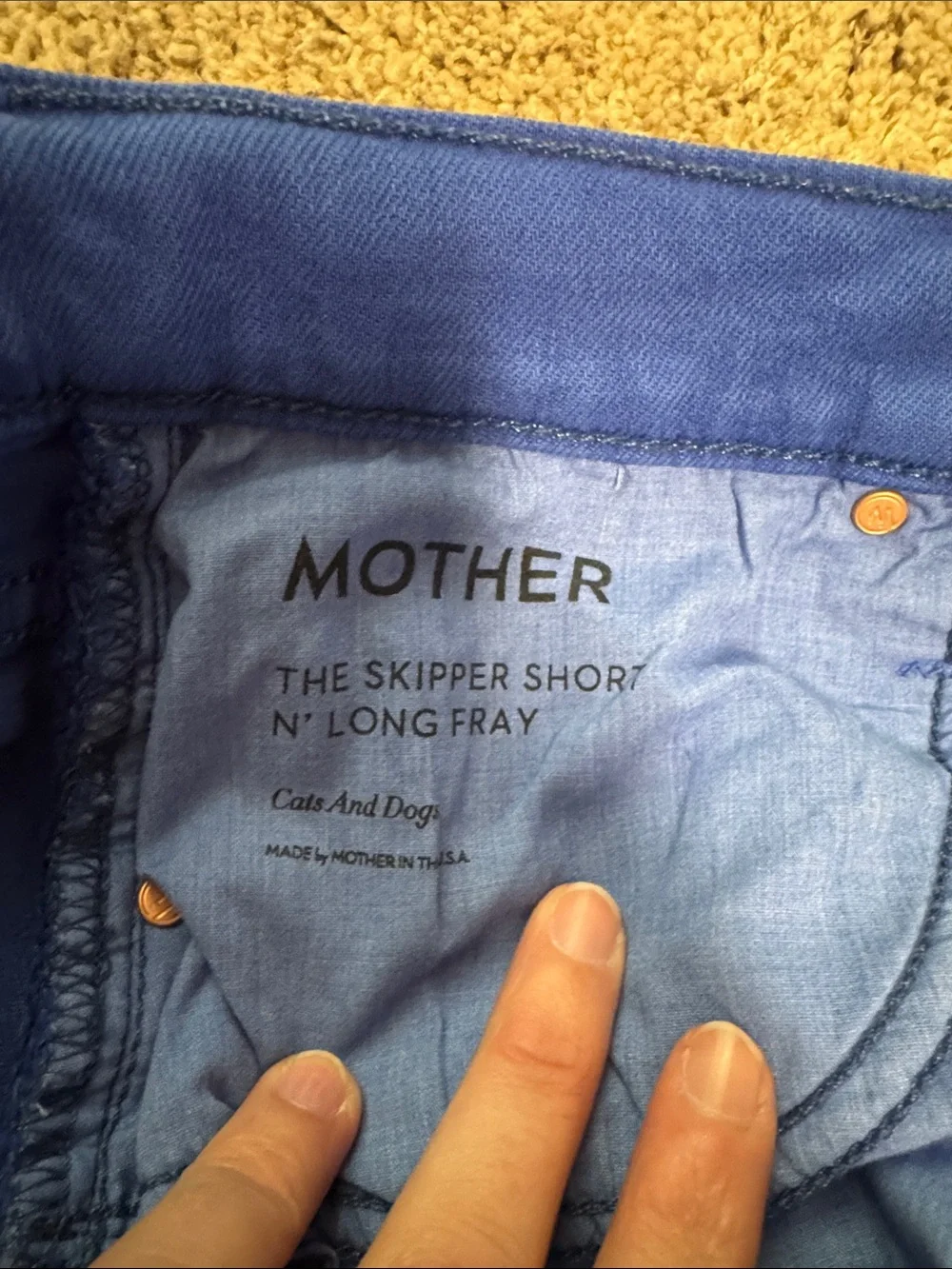 Mother Skipper Short N Long Fray